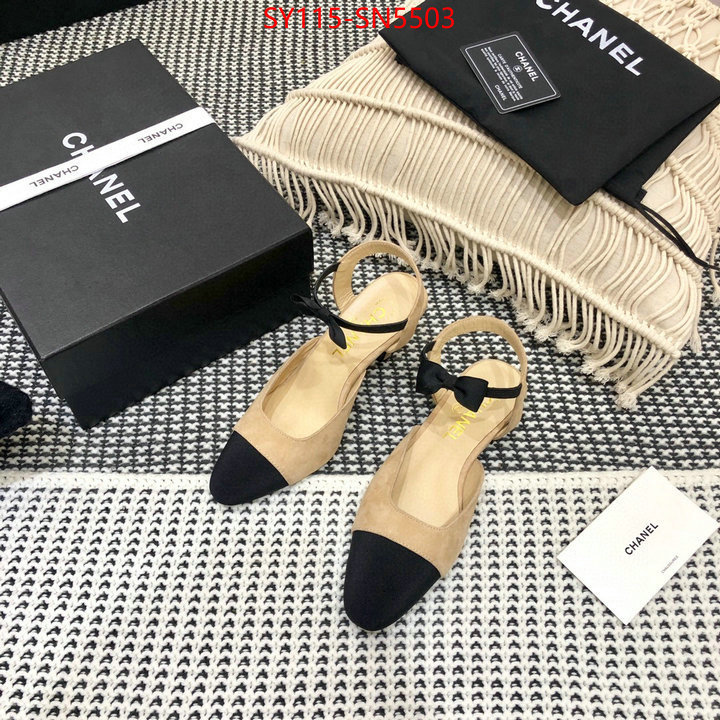 Women Shoes-Chanel,the quality replica , ID: SN5503,$: 115USD