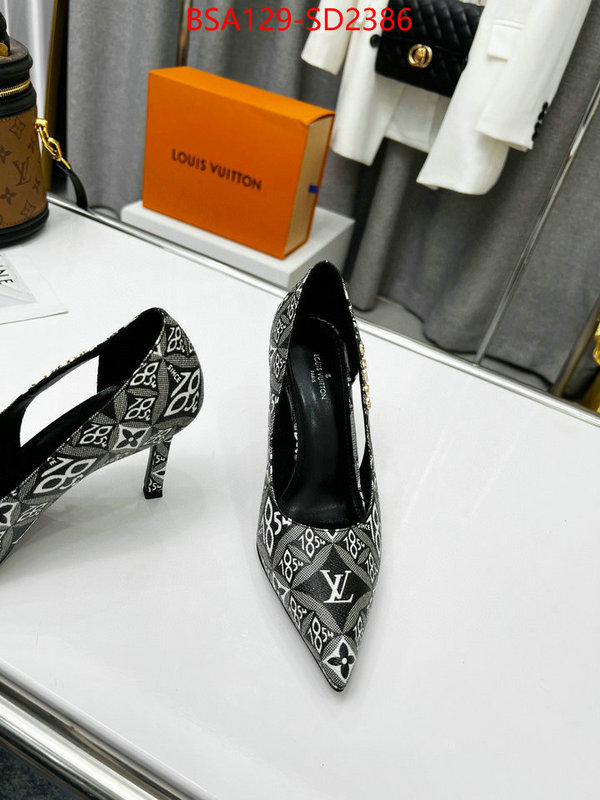 Women Shoes-LV,1:1 replica , ID: SD2386,$: 129USD