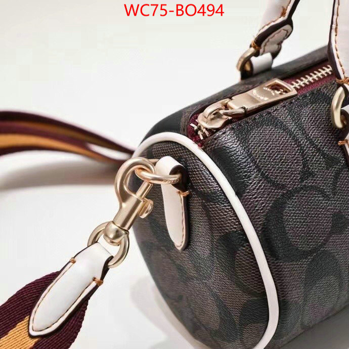 Coach Bags(4A)-Diagonal,wholesale designer shop ,ID: BO494,$: 75USD