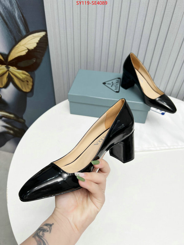 Women Shoes-Prada,the highest quality fake , ID: SE4089,$: 119USD