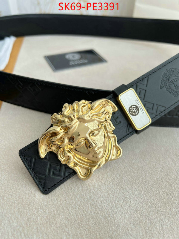 Belts-Versace,2023 aaaaa replica 1st copy , ID: PE3391,$: 69USD