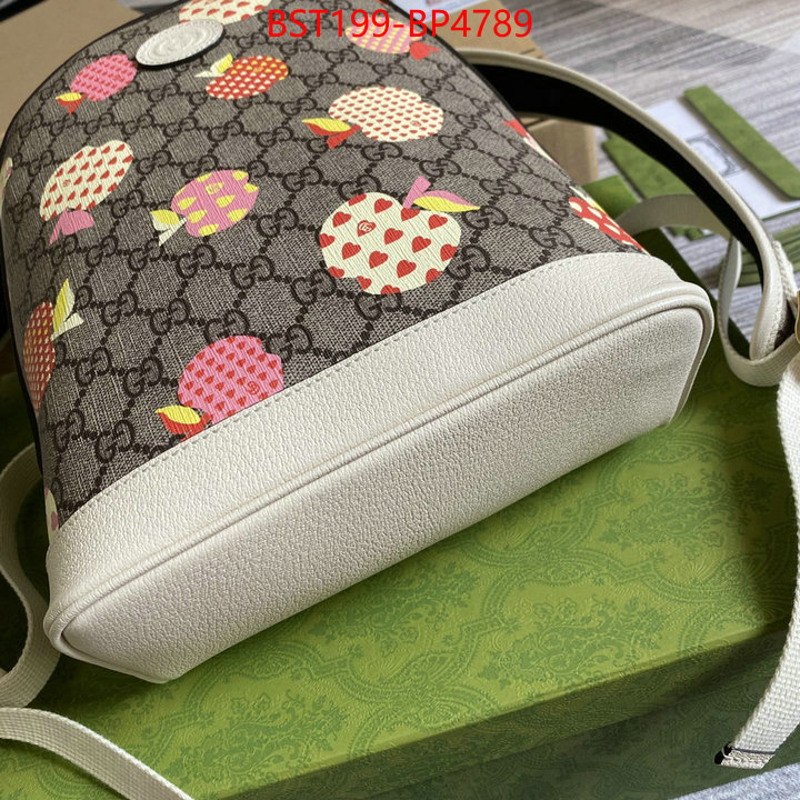 Gucci Bags(TOP)-Backpack-,replcia cheap from china ,ID: BP4789,$: 199USD