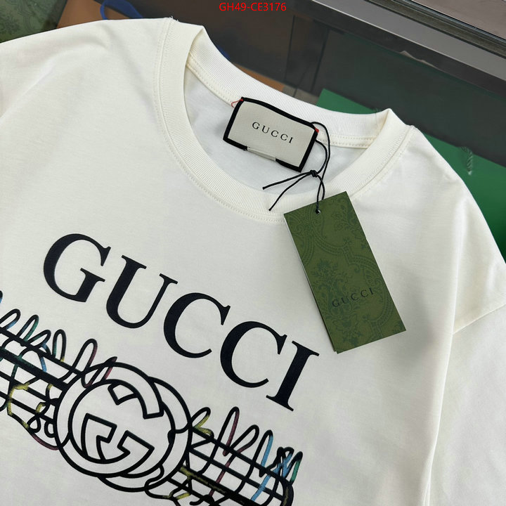 Clothing-Gucci,buy online , ID: CE3176,$: 49USD