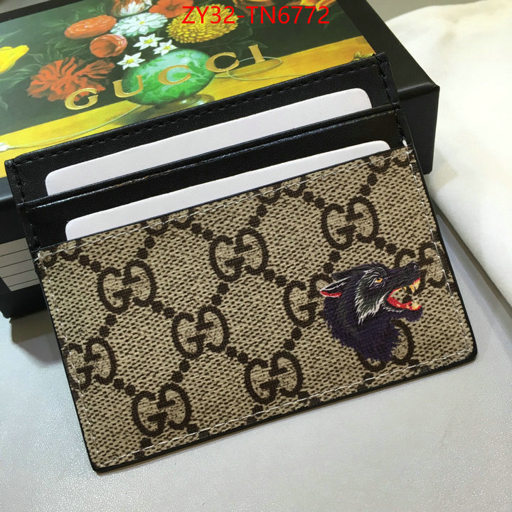 Gucci Bags(4A)-Wallet-,ID: TN6772,$: 32USD