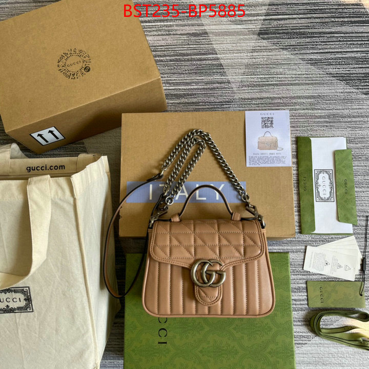 Gucci Bags(TOP)-Marmont,we curate the best ,ID: BP5885,$: 235USD