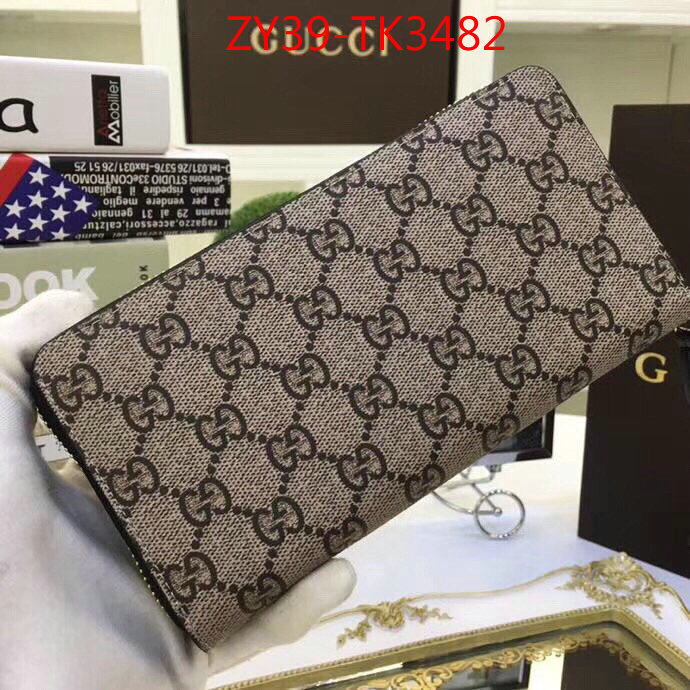 Gucci Bags(4A)-Wallet-,ID: TK3482,$:39USD