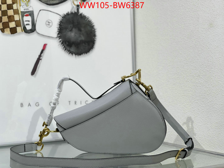 Dior Bags(4A)-Saddle-,ID: BW6387,$: 105USD