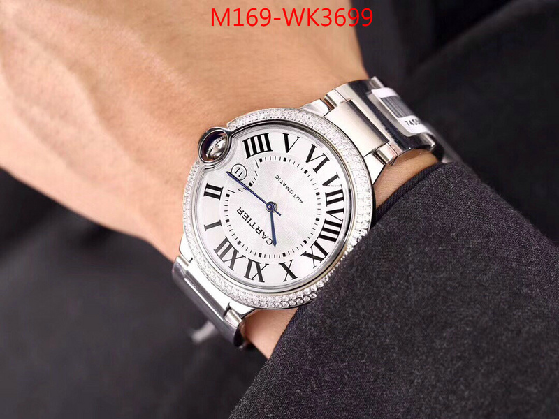 Watch(4A)-Cartier,unsurpassed quality , ID: WK3699,$:169USD