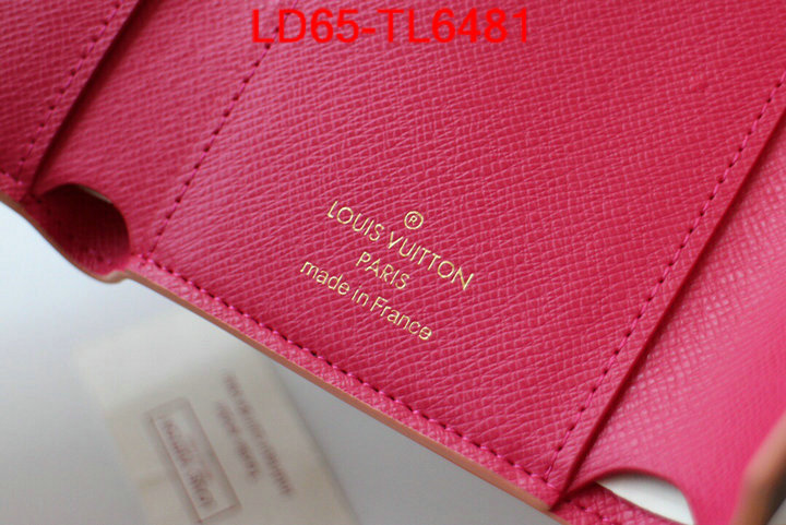 LV Bags(TOP)-Wallet,ID:TL6481,$: 65USD