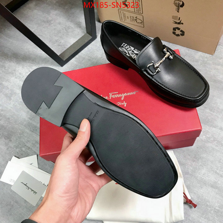 Men shoes-Ferragamo,top quality fake , ID: SN5323,$: 185USD