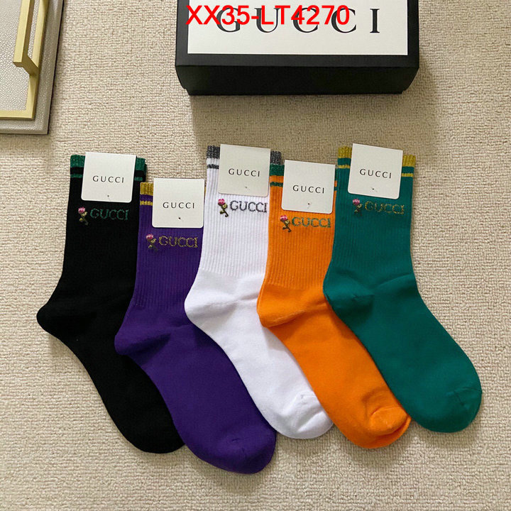 Sock-Gucci,aaaaa replica designer , ID: LT4270,$:35USD