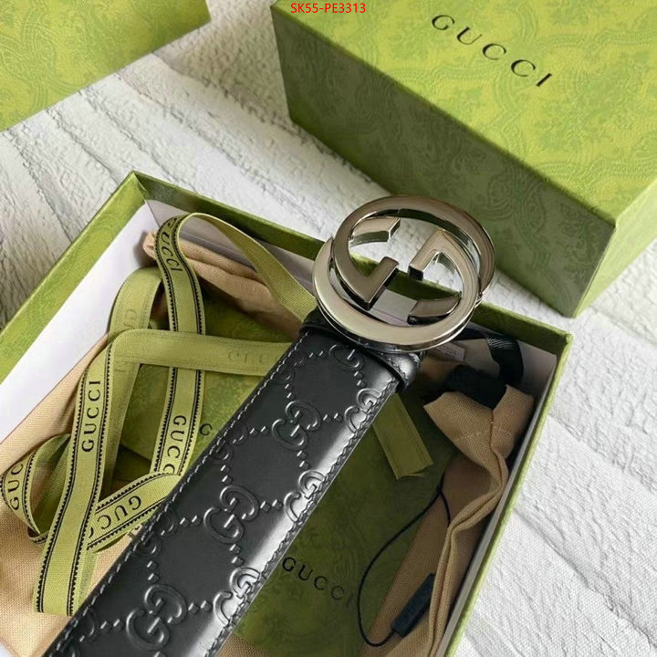 Belts-Gucci,supplier in china , ID: PE3313,$: 55USD