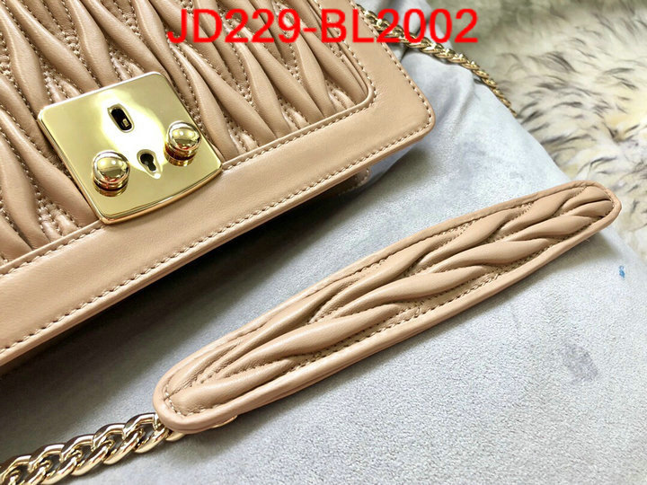 Miu Miu Bags(TOP)-Diagonal-,found replica ,ID: BL2002,$: 229USD