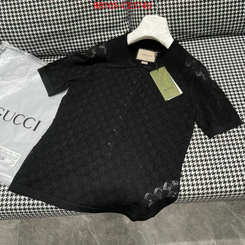 Clothing-Gucci,best quality designer , ID: CE3745,$:105USD