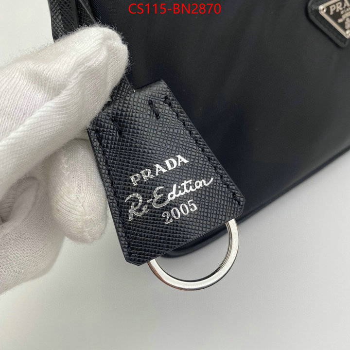 Prada Bags(TOP)-Re-Edition 2000,ID: BN2870,$: 115USD