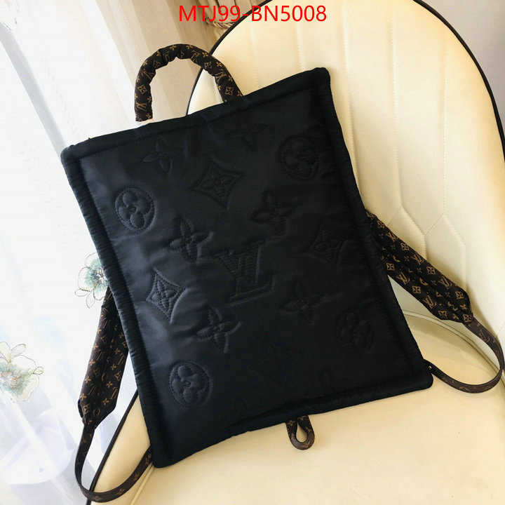 LV Bags(4A)-Backpack-,replicas buy special ,ID: BN5008,$: 99USD