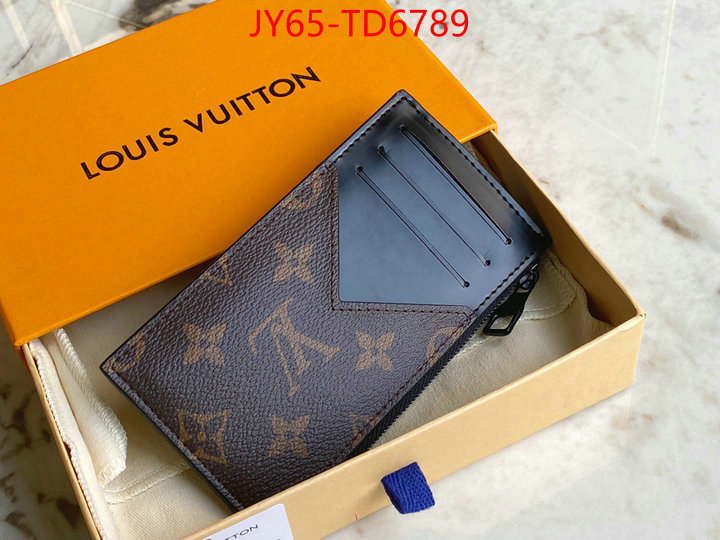 LV Bags(TOP)-Wallet,ID: TD6789,$: 65USD