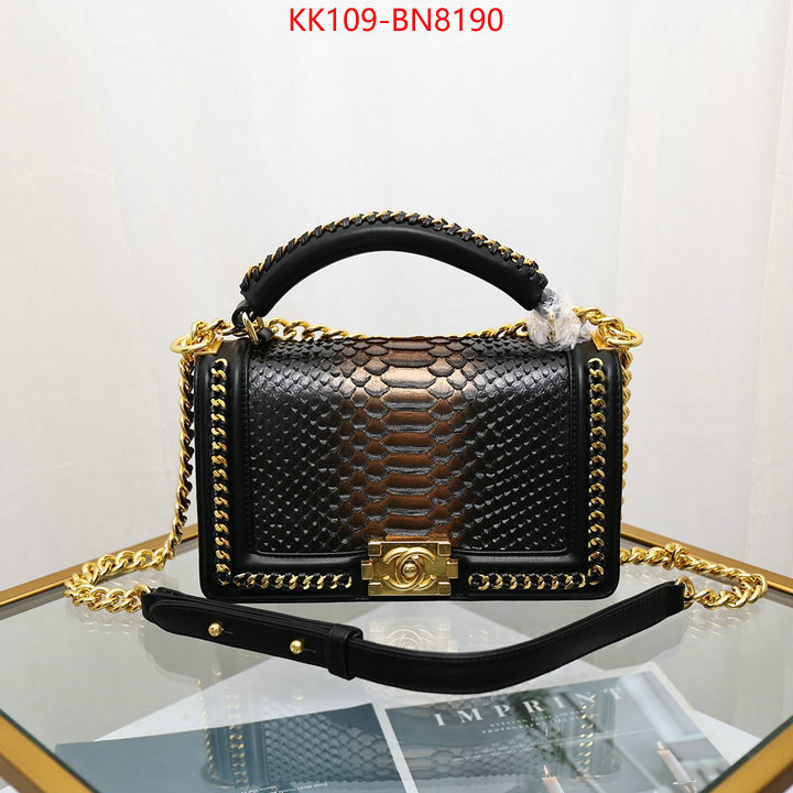 Chanel Bags(4A)-Le Boy,ID: BN8190,$: 109USD