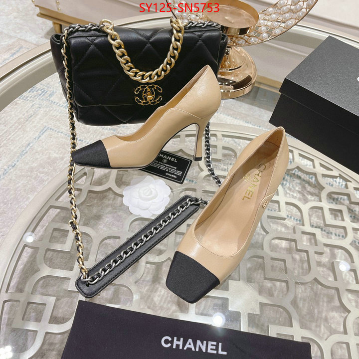 Women Shoes-Chanel,knockoff highest quality , ID: SN5753,$: 125USD