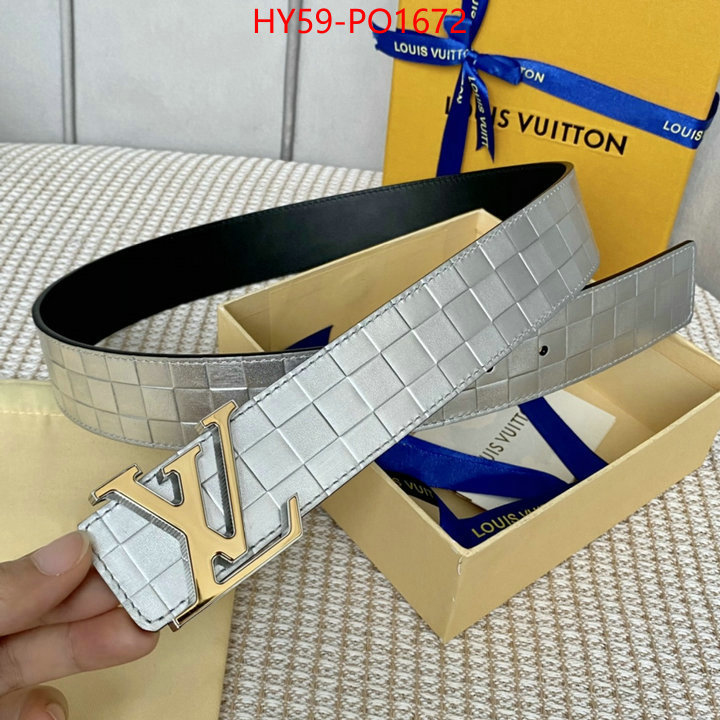 Belts-LV,where can i buy the best 1:1 original , ID: PO1672,$: 59USD