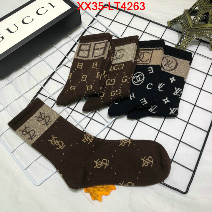 Sock-Gucci,7 star , ID: LT4263,$:35USD