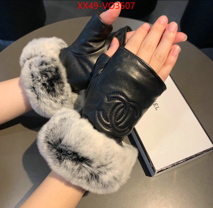 Gloves-Chanel,best quality fake , ID: VO3507,$: 49USD