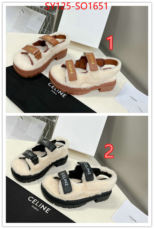 Women Shoes-CELINE,cheap , ID: SO1651,$: 125USD