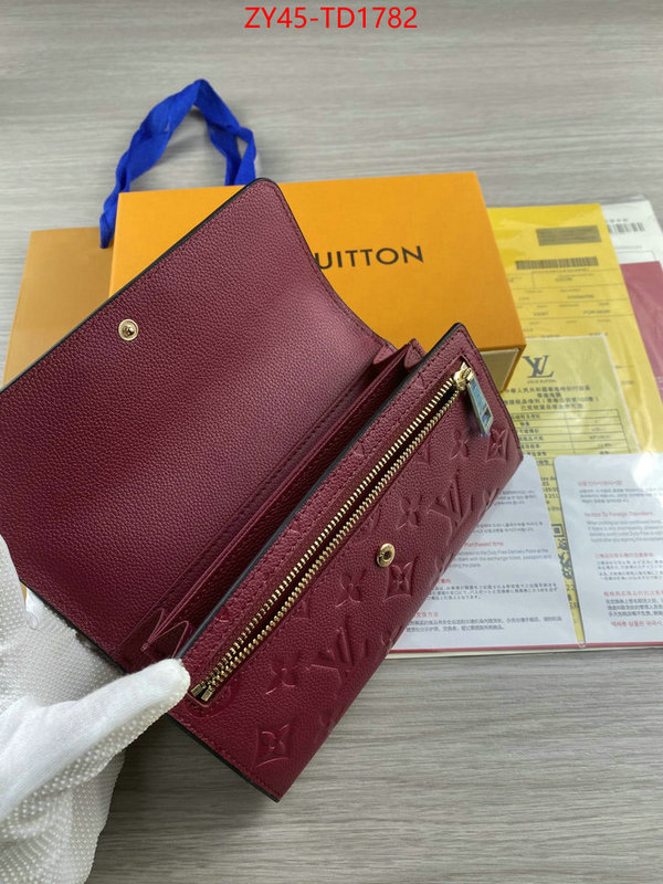 LV Bags(4A)-Wallet,ID: TD1782,$: 45USD