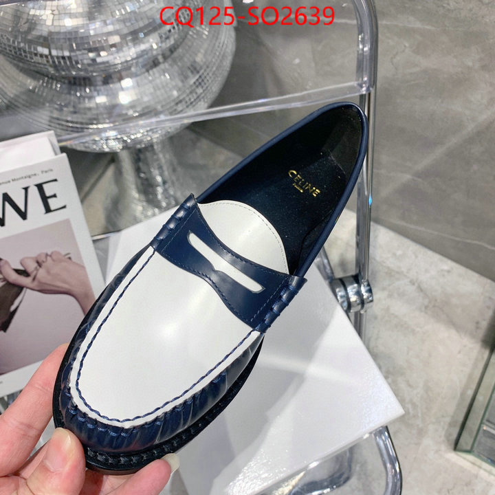 Women Shoes-CELINE,website to buy replica , ID: SO2639,$: 125USD