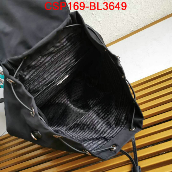 Prada Bags(TOP)-Backpack-,ID: BL3649,$: 169USD