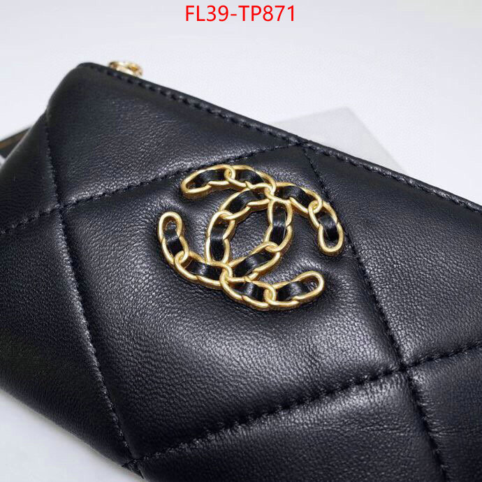Chanel Bags(4A)-Wallet-,ID: TP871,$: 39USD