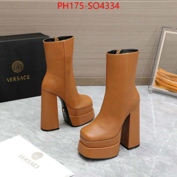 Women Shoes-Versace,mirror copy luxury , ID: SO4334,$: 175USD