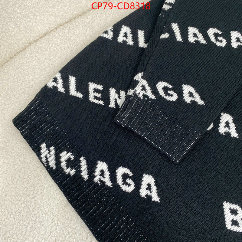 Clothing-Balenciaga,best wholesale replica , ID: CD8318,$: 79USD