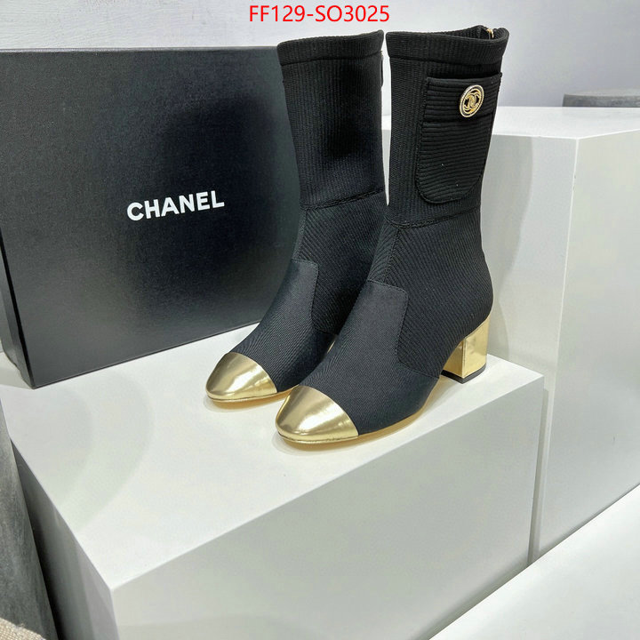 Women Shoes-Chanel,replica sale online , ID: SO3025,$: 129USD