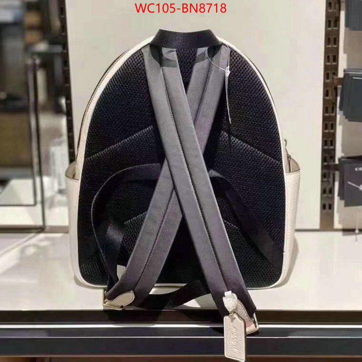 Coach Bags(4A)-Backpack-,replica for cheap ,ID: BN8718,$: 105USD