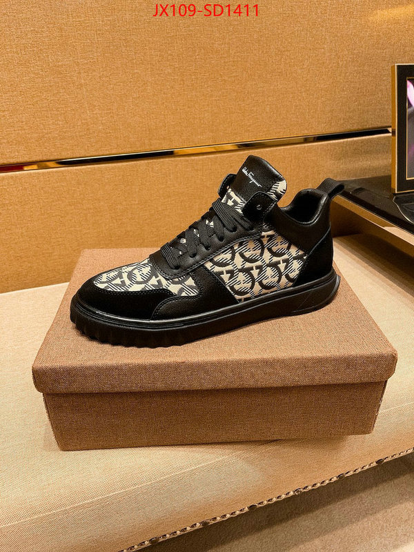 Men shoes-Ferragamo,2023 luxury replicas , ID: SD1411,$: 109USD