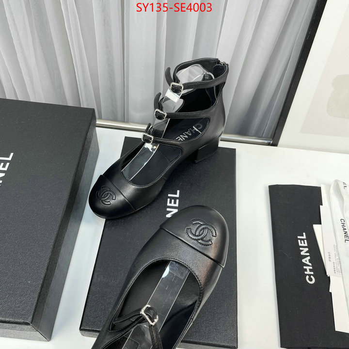 Women Shoes-Chanel,high quality replica designer , ID: SE4003,$: 135USD