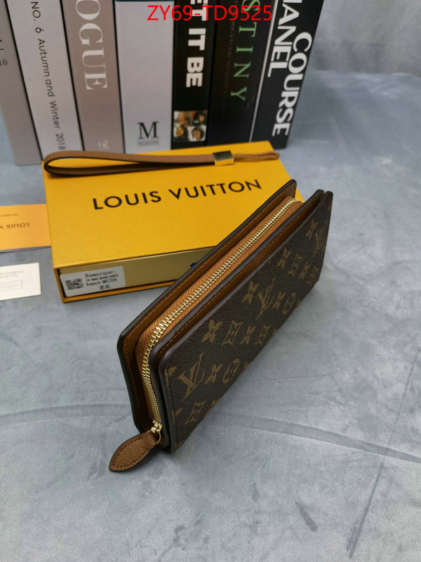 LV Bags(4A)-Wallet,can you buy knockoff ,ID: TD9525,$: 69USD