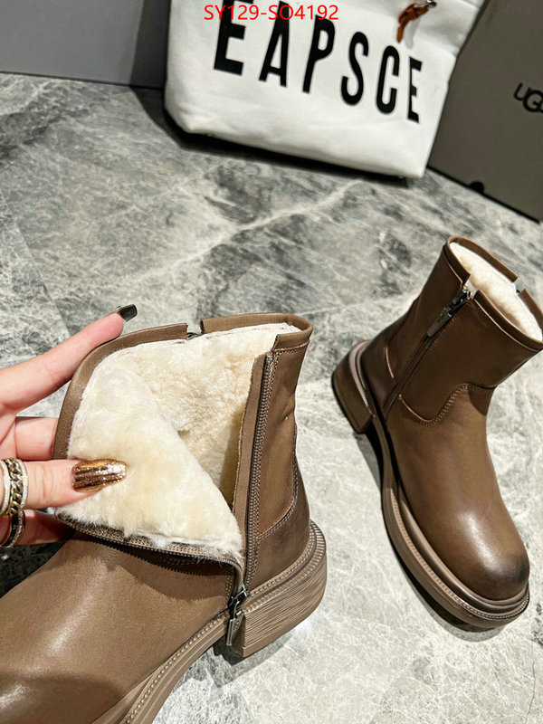 Women Shoes-UGG,1:1 clone , ID: SO4192,$: 129USD