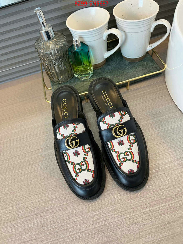 Women Shoes-Gucci,top , ID: SN5687,$: 99USD