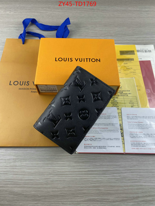 LV Bags(4A)-Wallet,ID: TD1769,$: 45USD