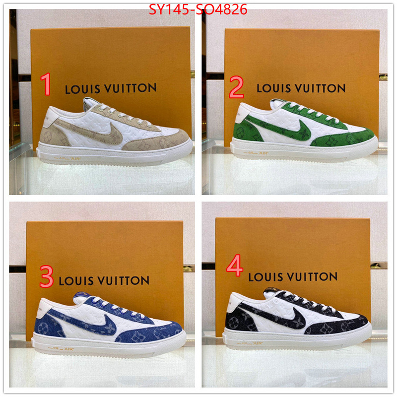 Men Shoes-LV,top quality designer replica , ID: SO4826,$: 145USD