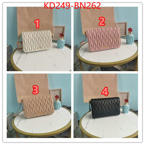 Miu Miu Bags(TOP)-Diagonal-,how quality ,ID: BN262,$: 249USD