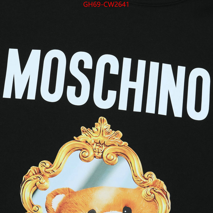 Clothing-Moschino,top quality fake , ID: CW2641,$: 69USD