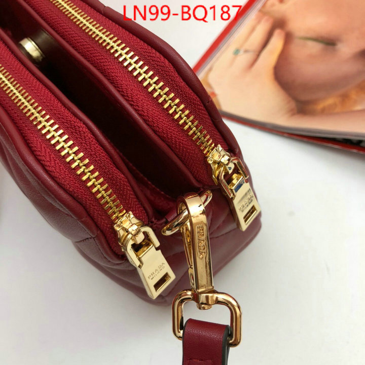 Prada Bags(4A)-Diagonal-,aaaaa quality replica ,ID: BQ187,$: 99USD