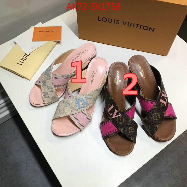 Women Shoes-LV,high quality perfect , ID: SK1758,$:72USD