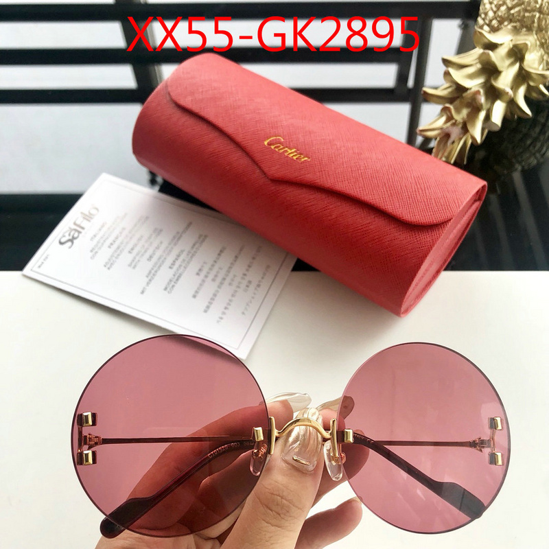 Glasses-Cartier,highest quality replica , ID: GK2895,$:55USD