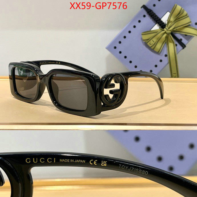 Glasses-Gucci,luxury fake , ID: GP7576,$: 59USD