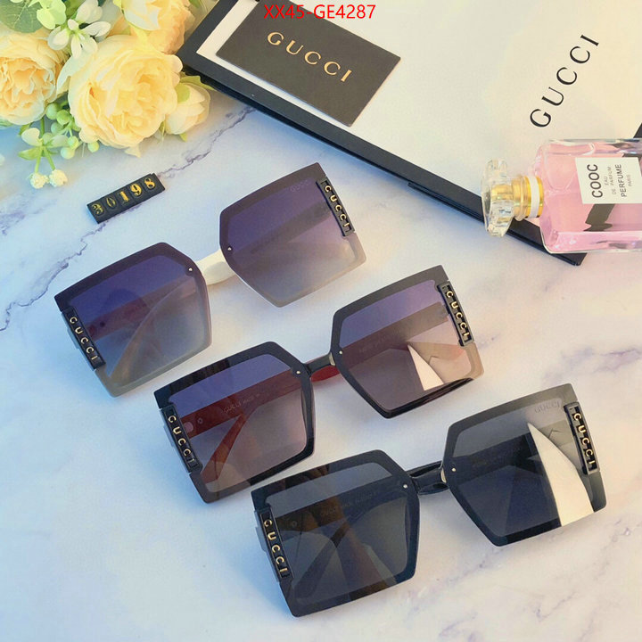 Glasses-Gucci,high quality 1:1 replica , ID: GE4287,$: 45USD