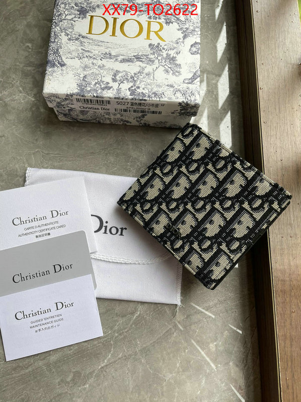 Dior Bags(TOP)-Wallet-,ID: TO2622,$: 79USD
